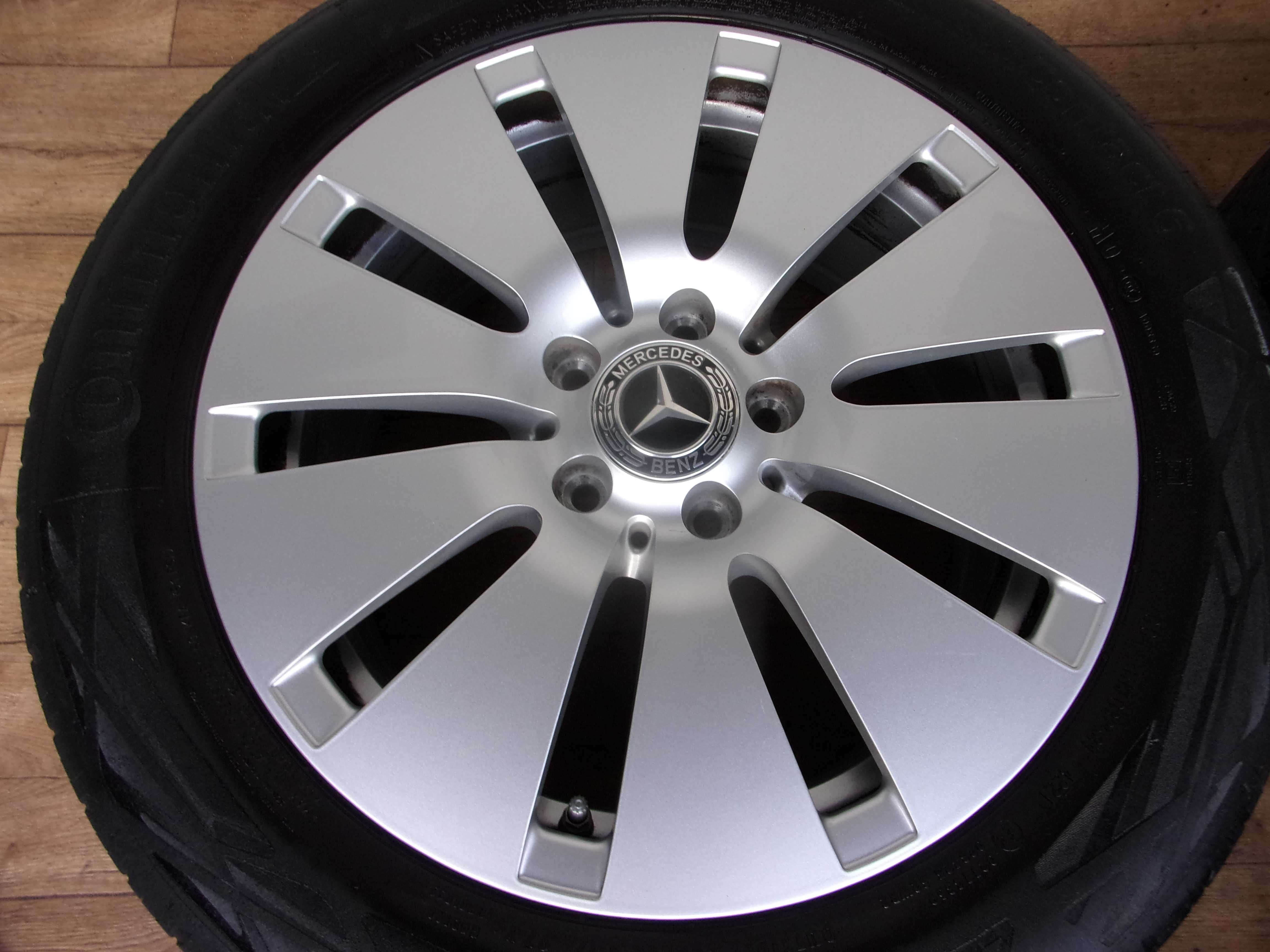 Felgi Mercedes B C E CLA Vito VW Skoda 17 5x112 ET 40 czujniki ładne!