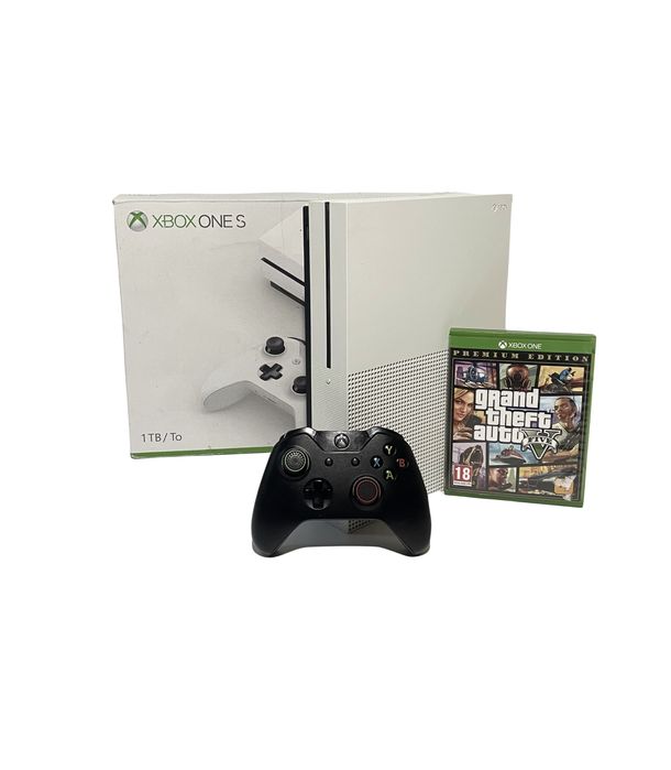 Konsola Xbox One S 1TB z padem i GTA V – sprawna
