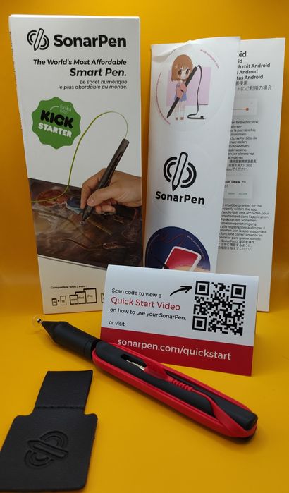 SonarPen — чутливий до натиску стилус iPad/iPhone/Android/ Switch