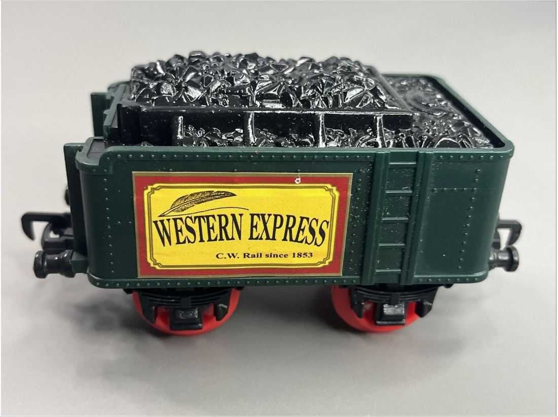 Western Express C.W. vagão de vapor ferroviário carvão escala 1 / 43