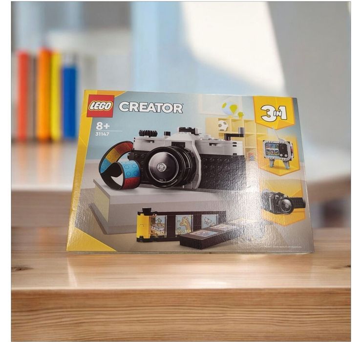 Nowy zestaw klocki LEGO CREATOR 31147 Kamera retro 3w1