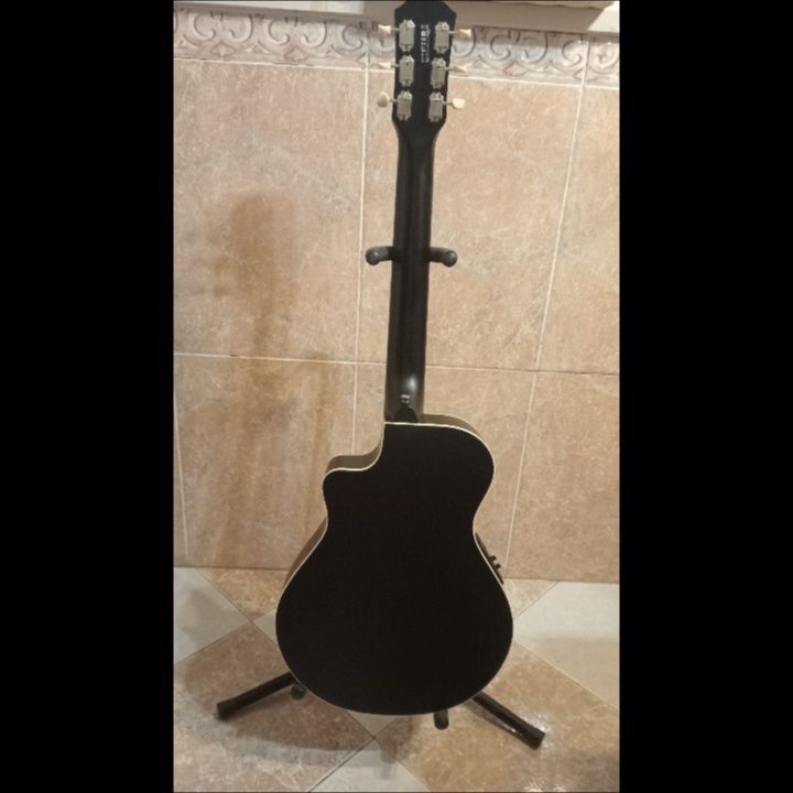 Guitarra Acústica de Viagem - Yamaha APXT2 Preto + Saco Transporte