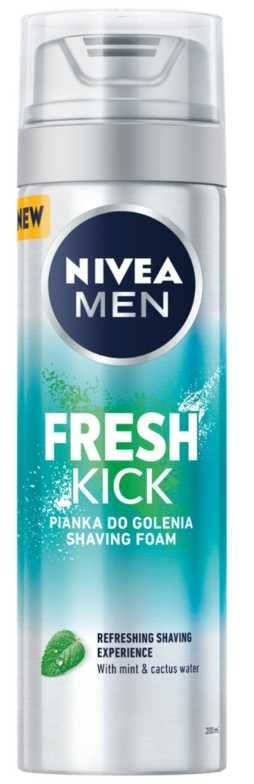 Nivea Men Fresh Kick 200 ml pianka do golenia
