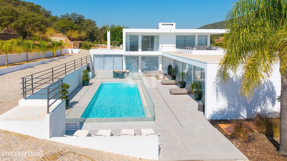 Moradia Contemporânea 5 Quartos com 5ha Terreno, Rocha da Pena, Salir