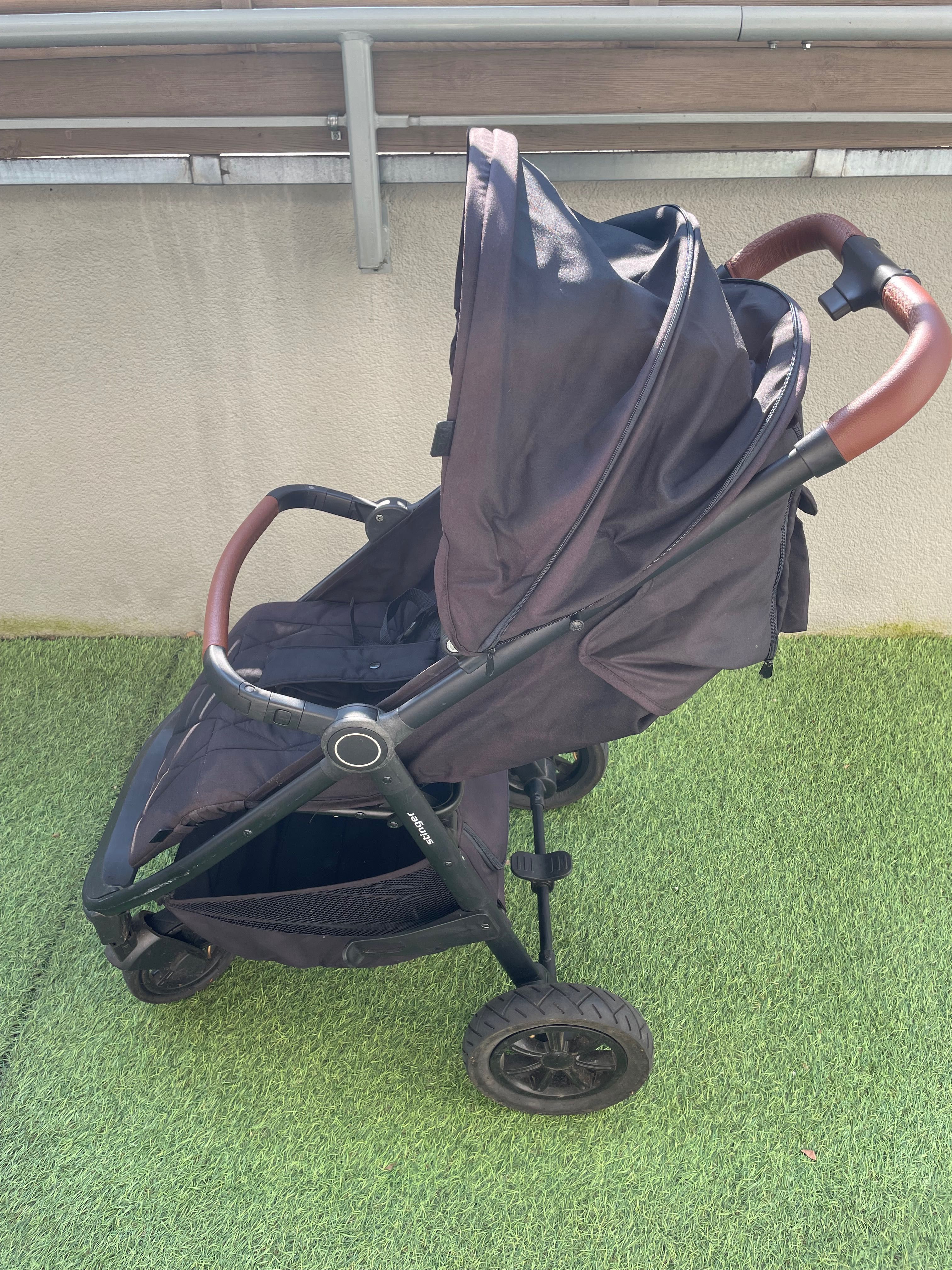 Wózek spacerowy 4baby stinger pompowane koła