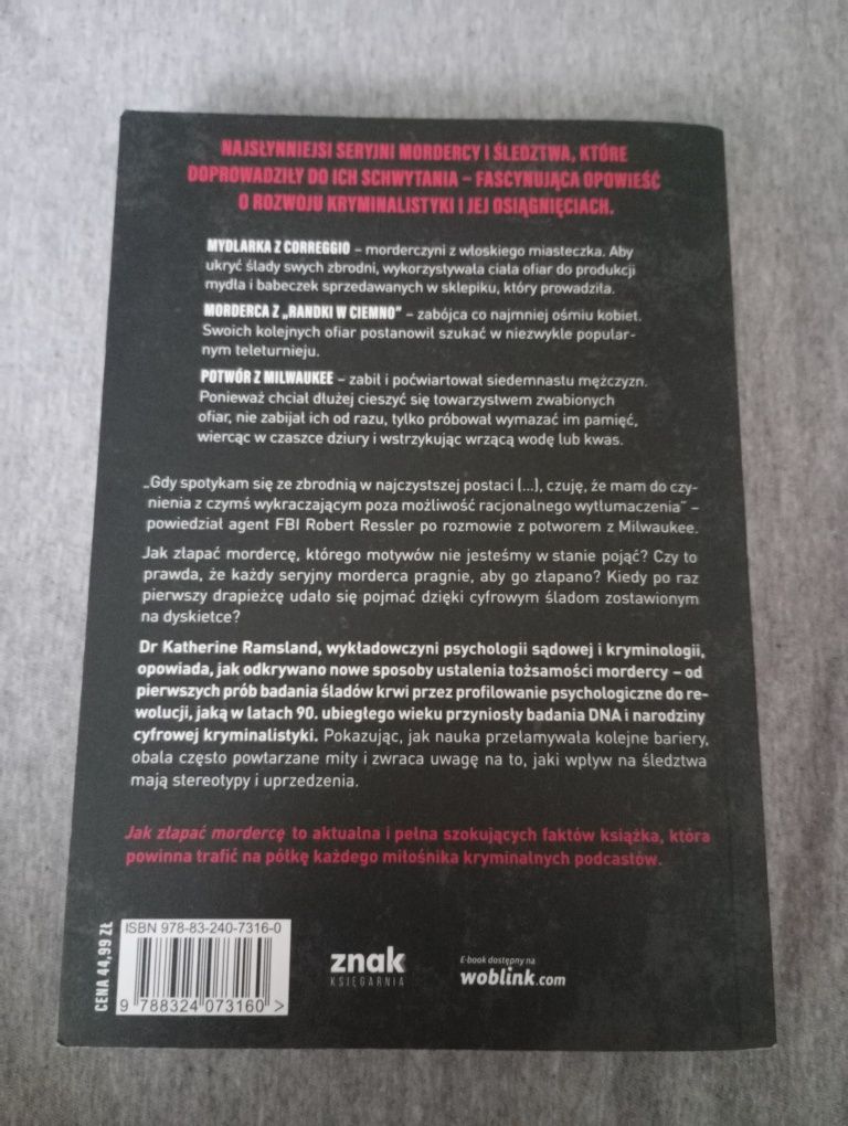 Jak złapać mordercę - Katherine Ramsland