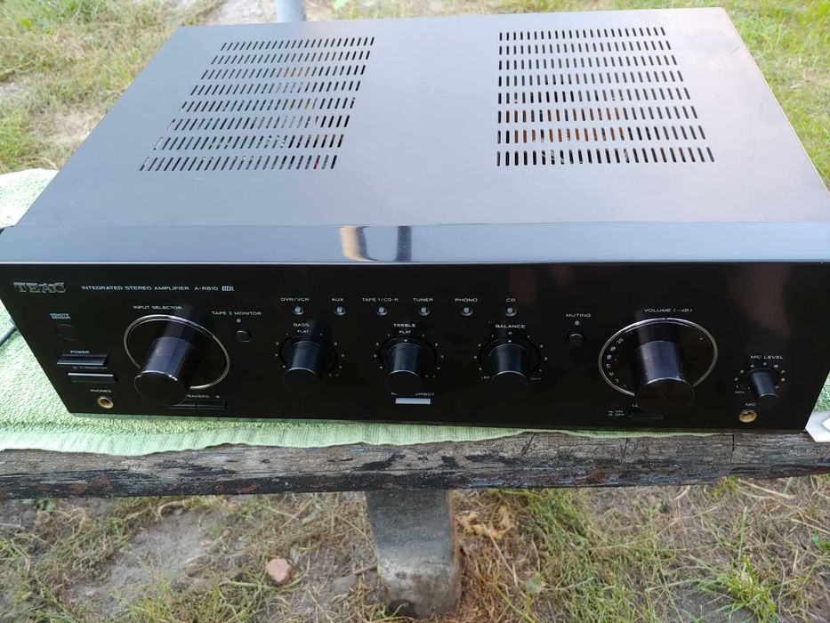 Wzmacniacz stereo, Zadbany TEAC A-R610 120W na kanał +TEST Odbiór osb.