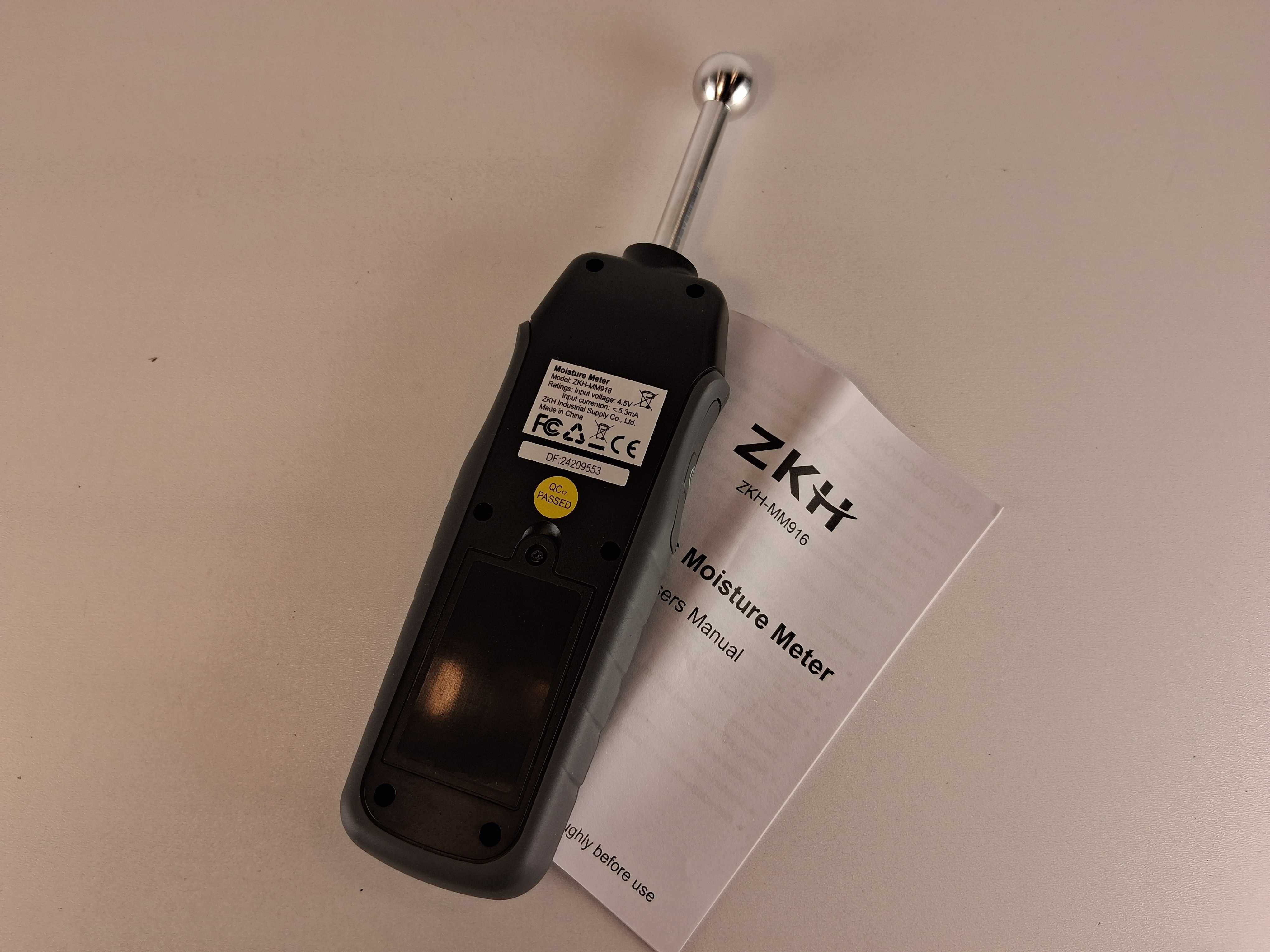 E129 Bezinwazyjny Miernik Wilgotności Drewna ZKH-MM916