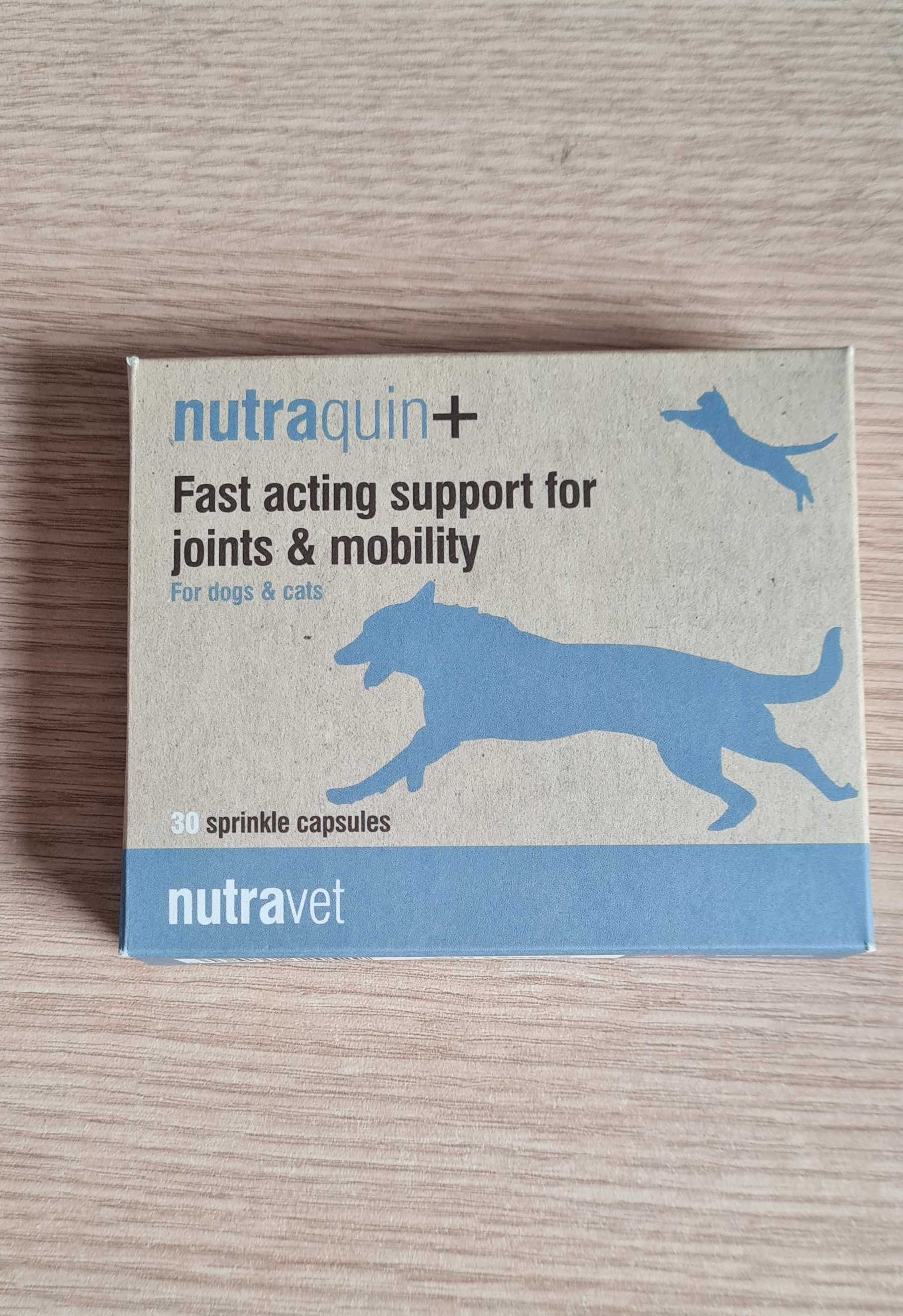 Nutraquin preparat na stawy dla psów i kotów Nutravet 27 kapsułek