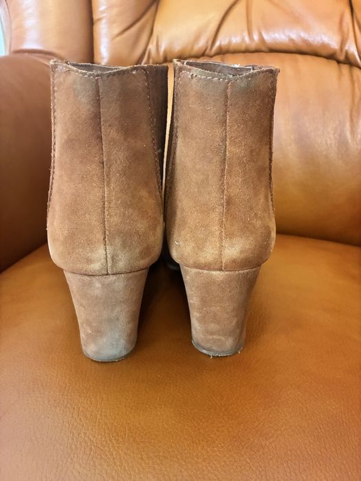 Steve Madden rude botki zamsz 8,5 39 25,5 cm