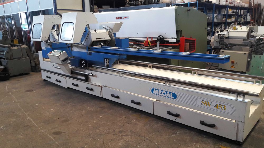 Maquina corte aluminio mecal SW453