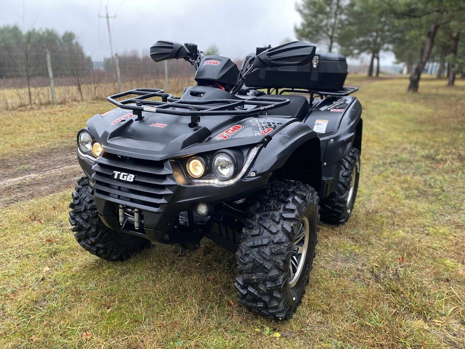 Quad TGB Blade 550i IRS  4x4 2017r sprowadzony homologacja. Plug.