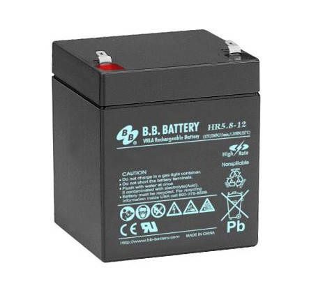 Акумуляторна батарея HR 5,8-12 (12V, 5,8 Ah)