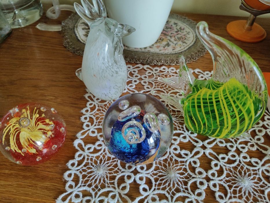 Kolorowe szkła rękodzieło