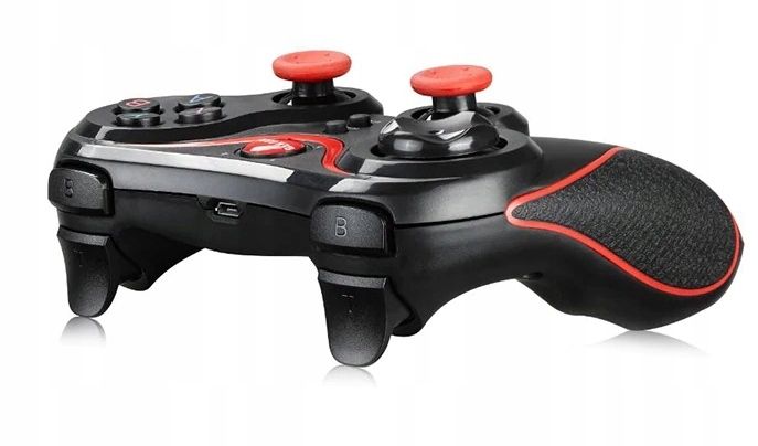 Bezprzewodowy Gamepad Pad Do Telefonu Android Ios Tv Box Pc Z Uchwytem
