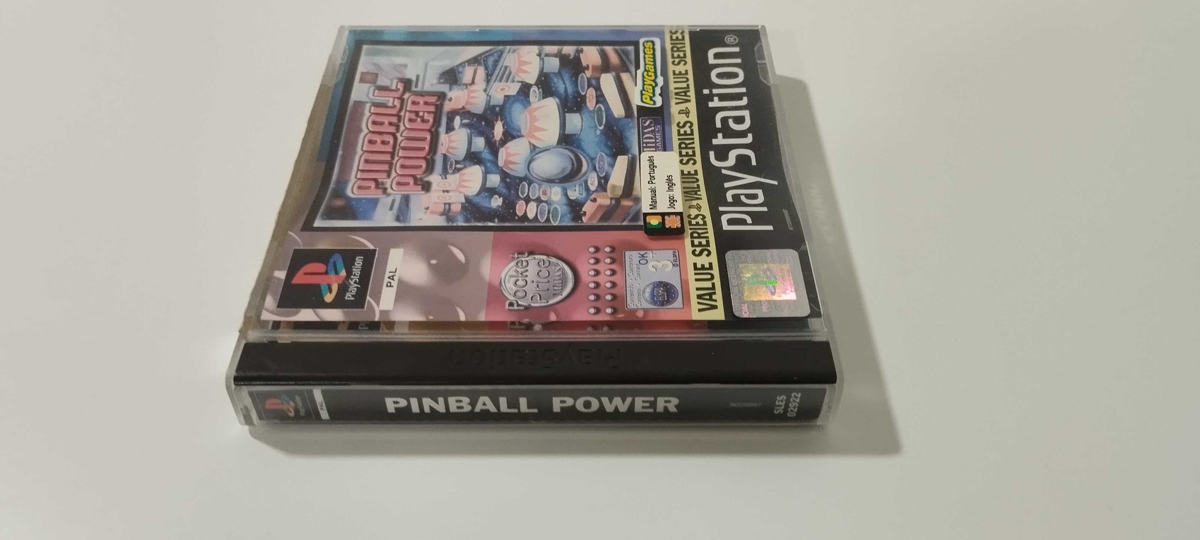 Pinball Power - Jogo Playstation 1 - PS1
