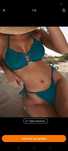 Bikini turquesa escuro