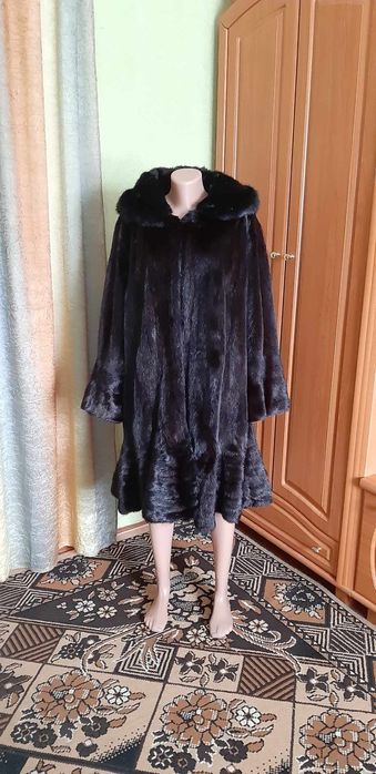 Futro naturalne z norki XL