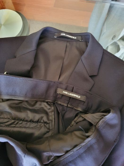 Fato azul Karl Lagerfeld