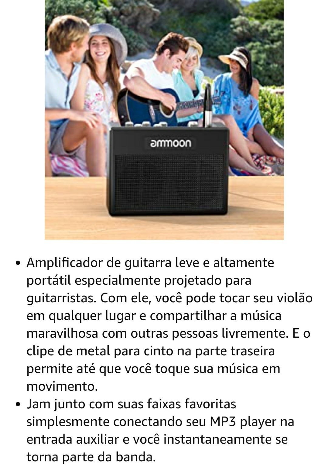 Amplificador de guitarra Multi-efeitos embutidos 80 ritmos novo