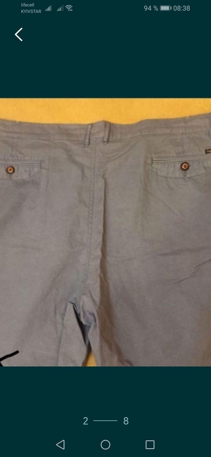 Buggatti шорты бриджи джинсы. XXXXL 4xl