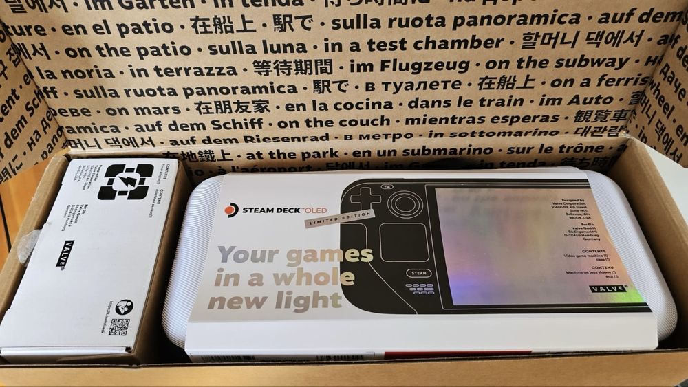 Steam deck Oled 1TB Limited Edition (White)