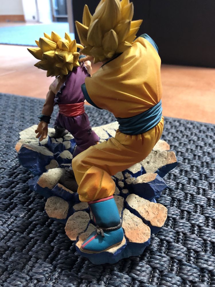 Dragon ball estatueta em resina