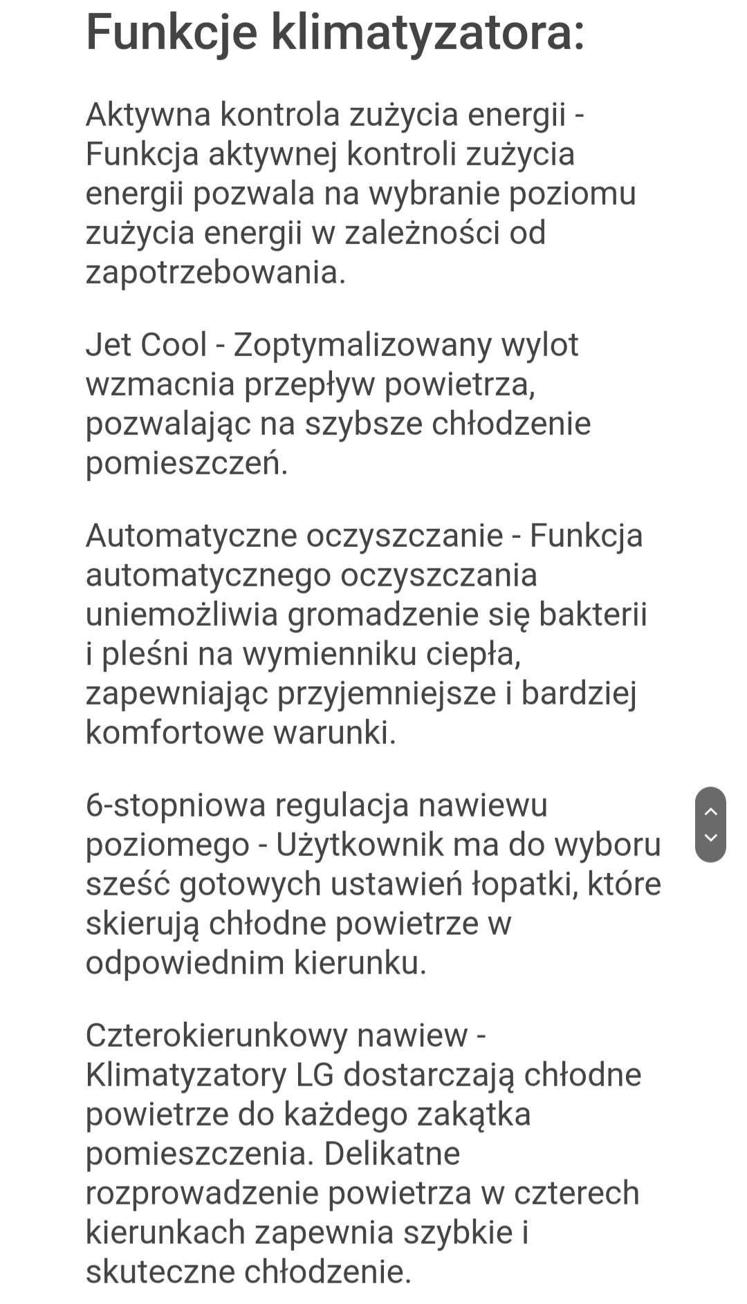 Klimatyzator ścienny LG Black Mirror