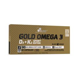 Olimp Gold Omega 3 D3+K2 Sport Edition - 60 Kapsułek