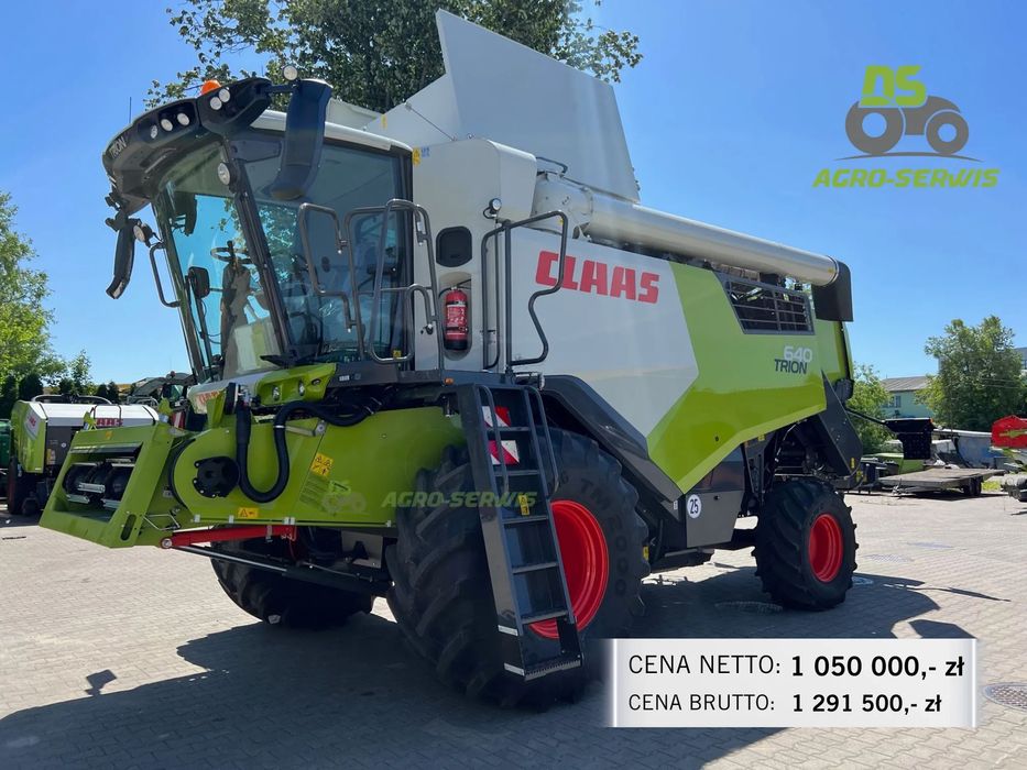 Claas TRION 640+Vario 620
