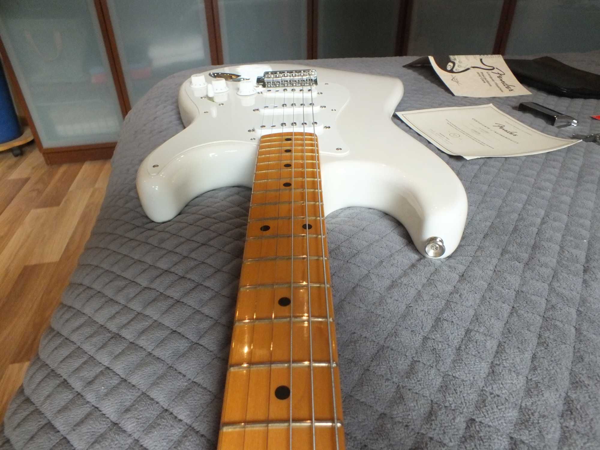 Fender American Oryginal 50's Stratocaster Maple White Blonde