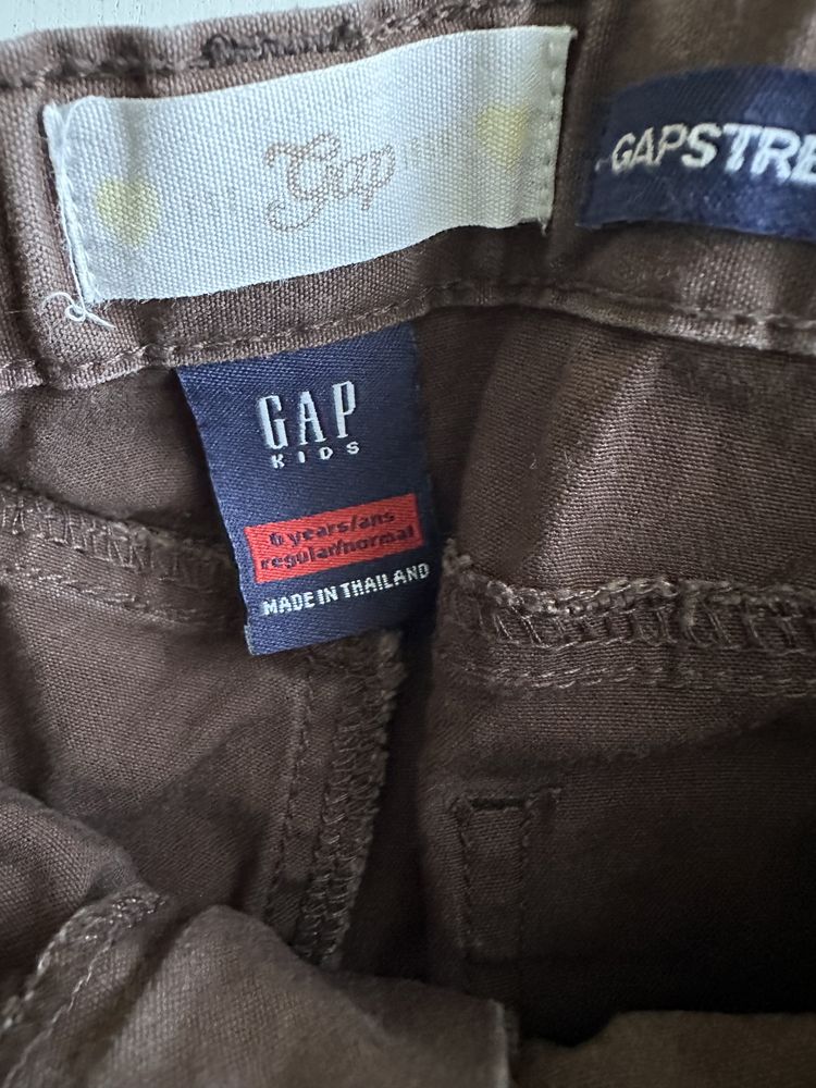 Zestaw spodnie legginsy dziewczęce 6lat 116cm 2szt Gap H&M #1803