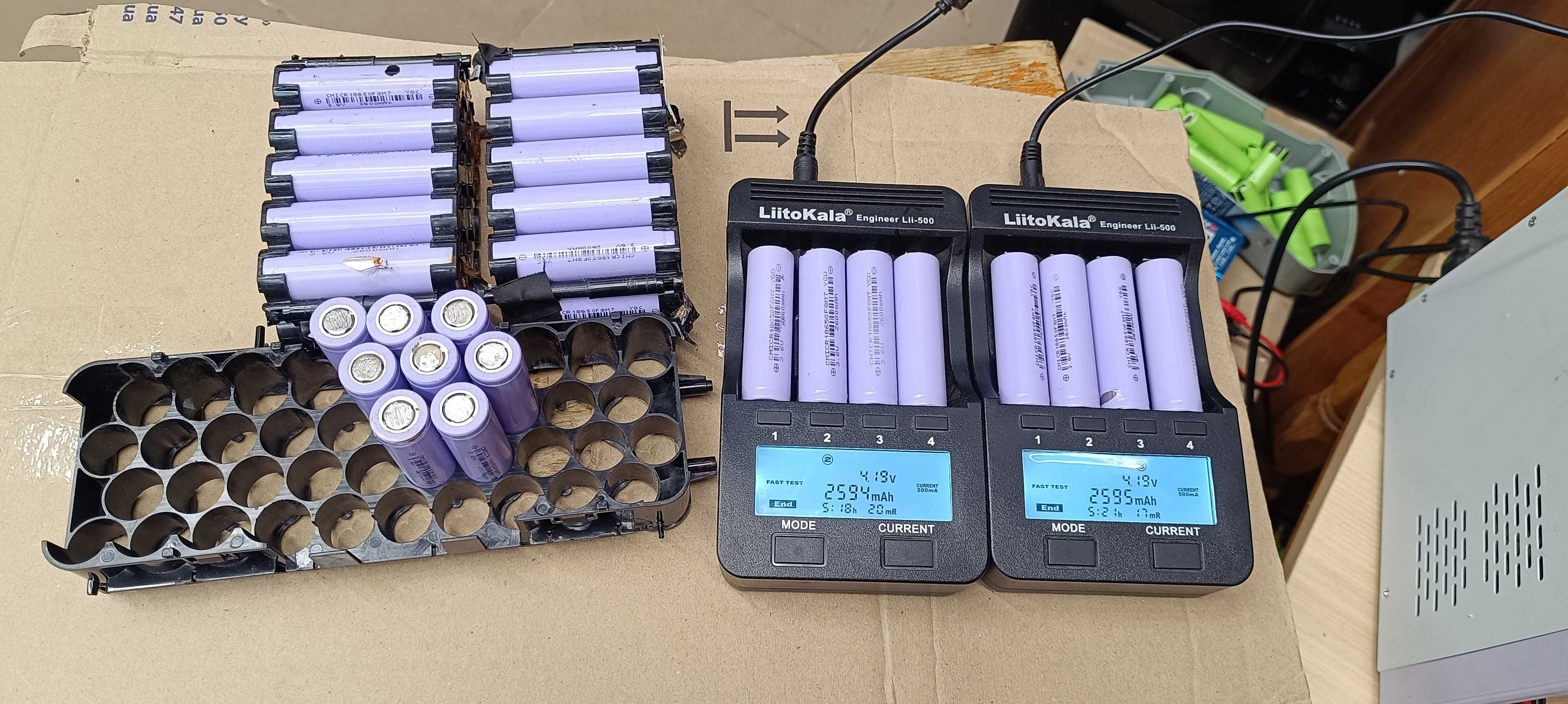Батарея -елементи- ncr 8650pf li-ion mh12210