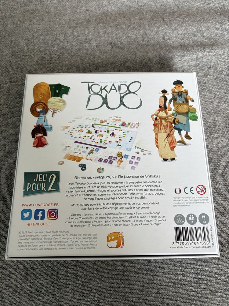 Tokaido Duo - Antoine Bauza (autograf autora)