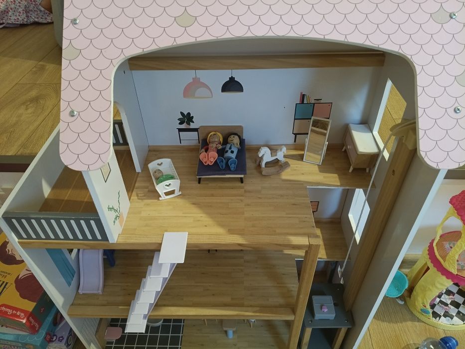 Domek 3 pietrowy drewniany Playtive