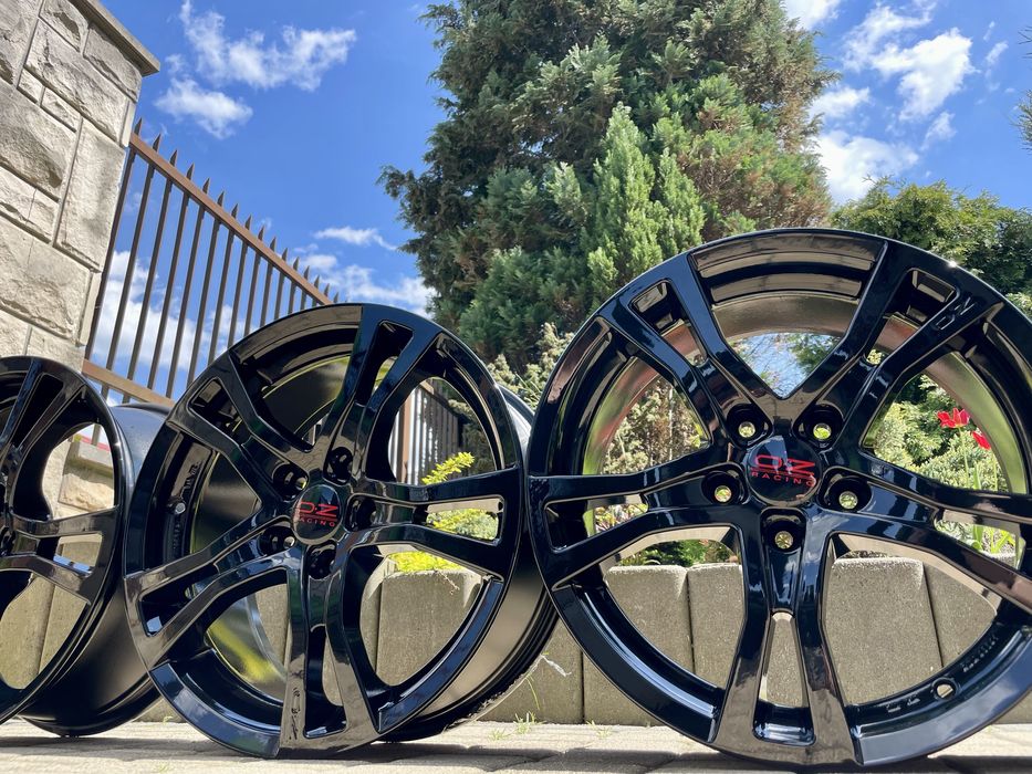 czarne vw 17 5x112 golf V VI seat leon skoda octavia audi a3 8p oz