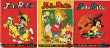 João Ratão - 3 livros de banda desenhada antiga - RAROS