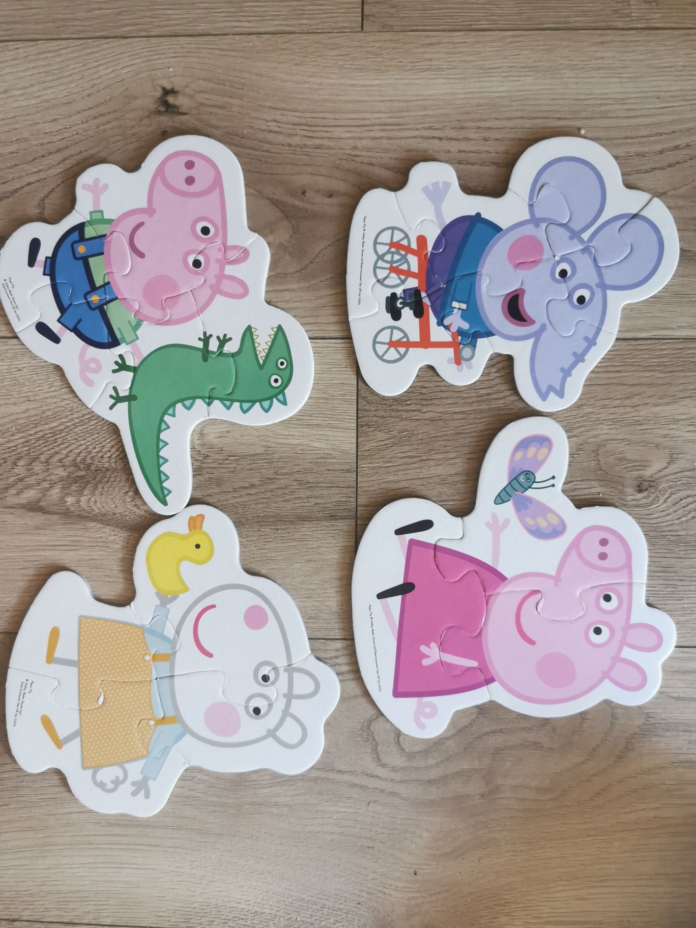 Duże puzzle Świnka Pepa