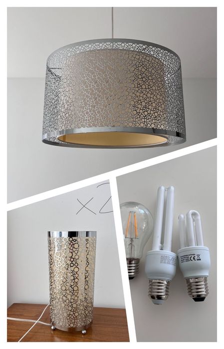 Complete bedroom lighting set for sale!