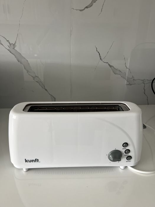 Conjunto torradeira + tostadeira + caixa do pão