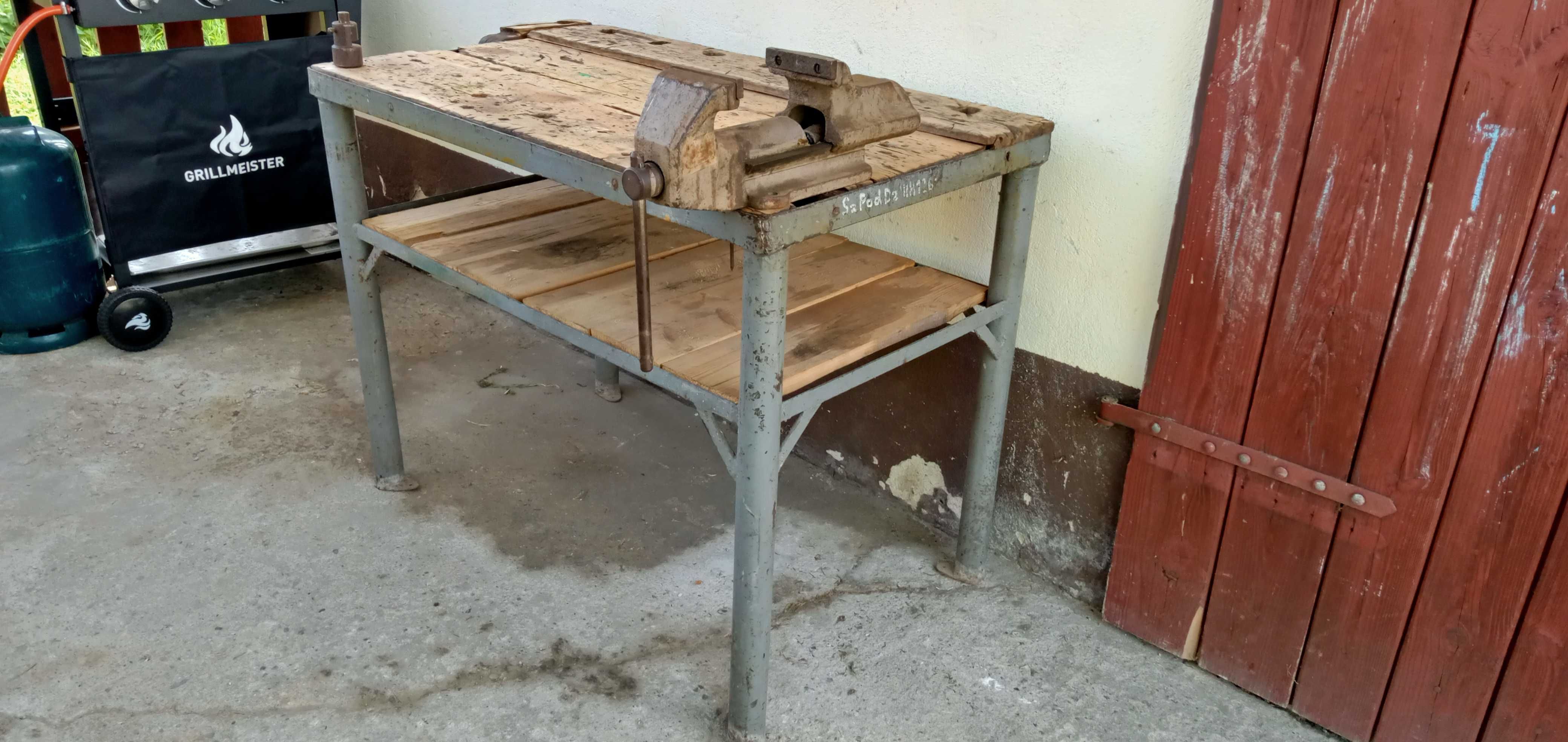 Stół Warsztatowy Ślusarski z 2 imadłami