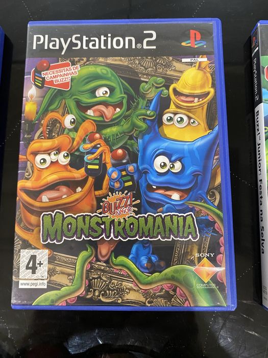 Jogos PS2 Buzz fantasticos para toda a familia