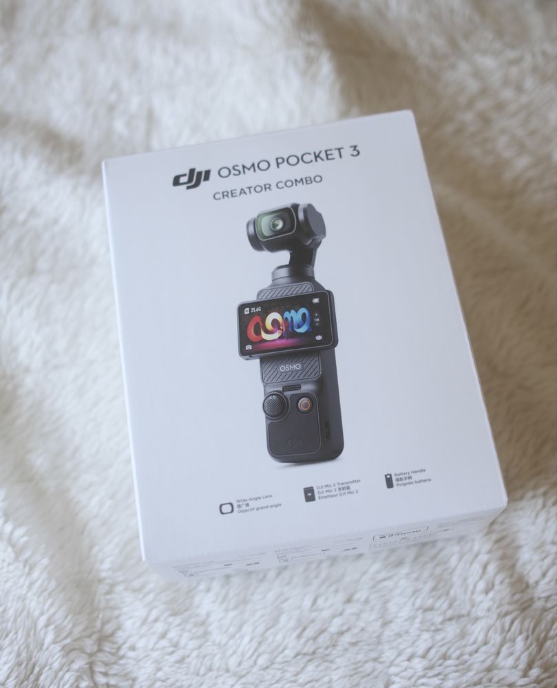 DJI Osmo Pocket 3 Creator Combo com 3 Filtros extra