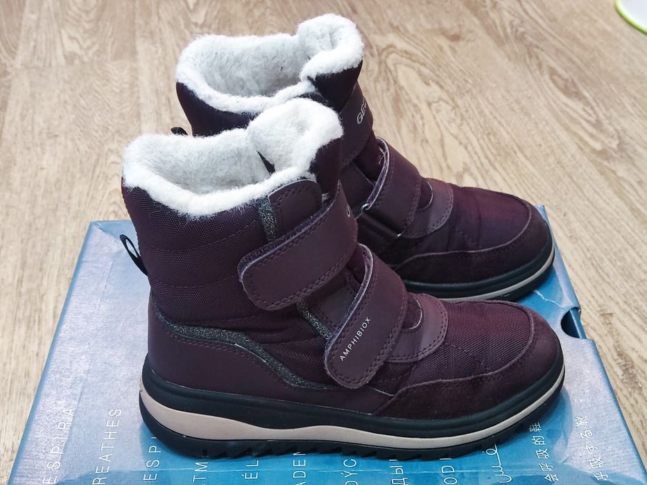 зимові черевики Geox 32 розмір