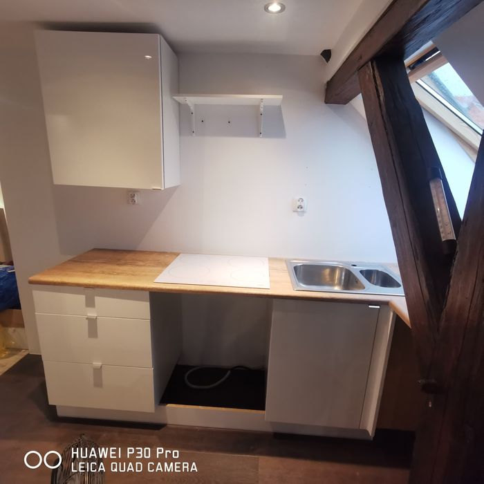 Meble kuchenne +  INDUKCJA i umywalka