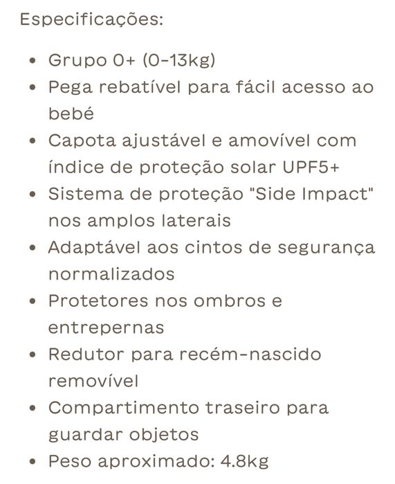 Ovo / Babycoque da marca BebeCar