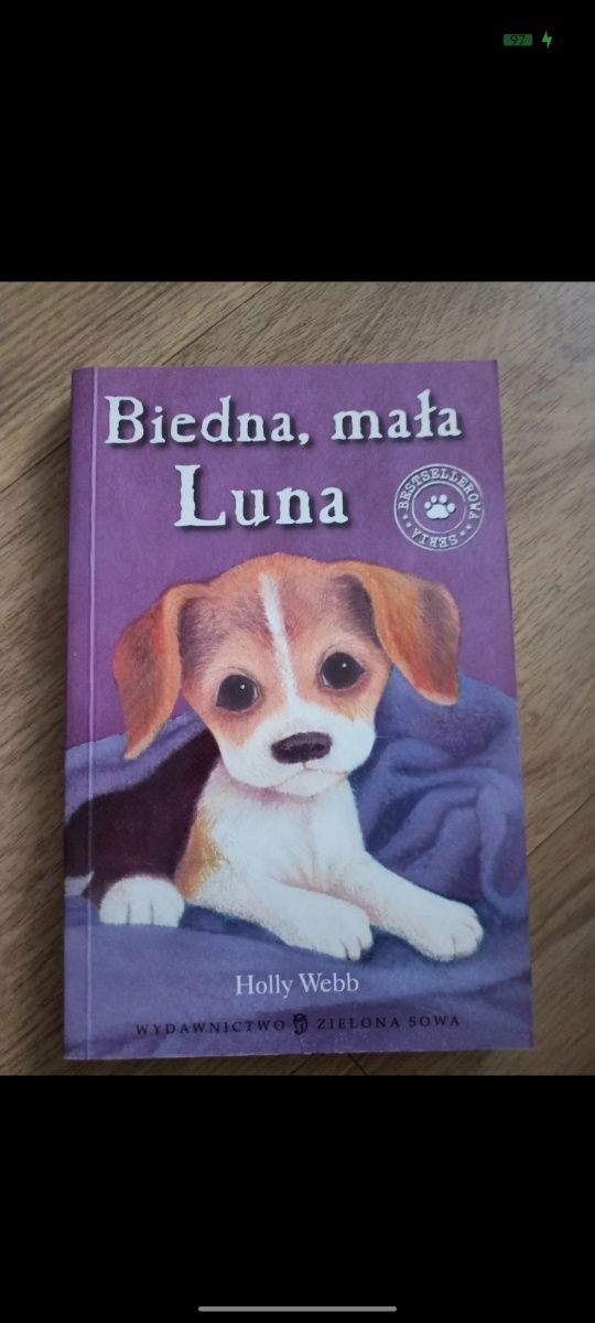Książka o psie, dla dzieci, młodzieży Biedna Mała Luna
