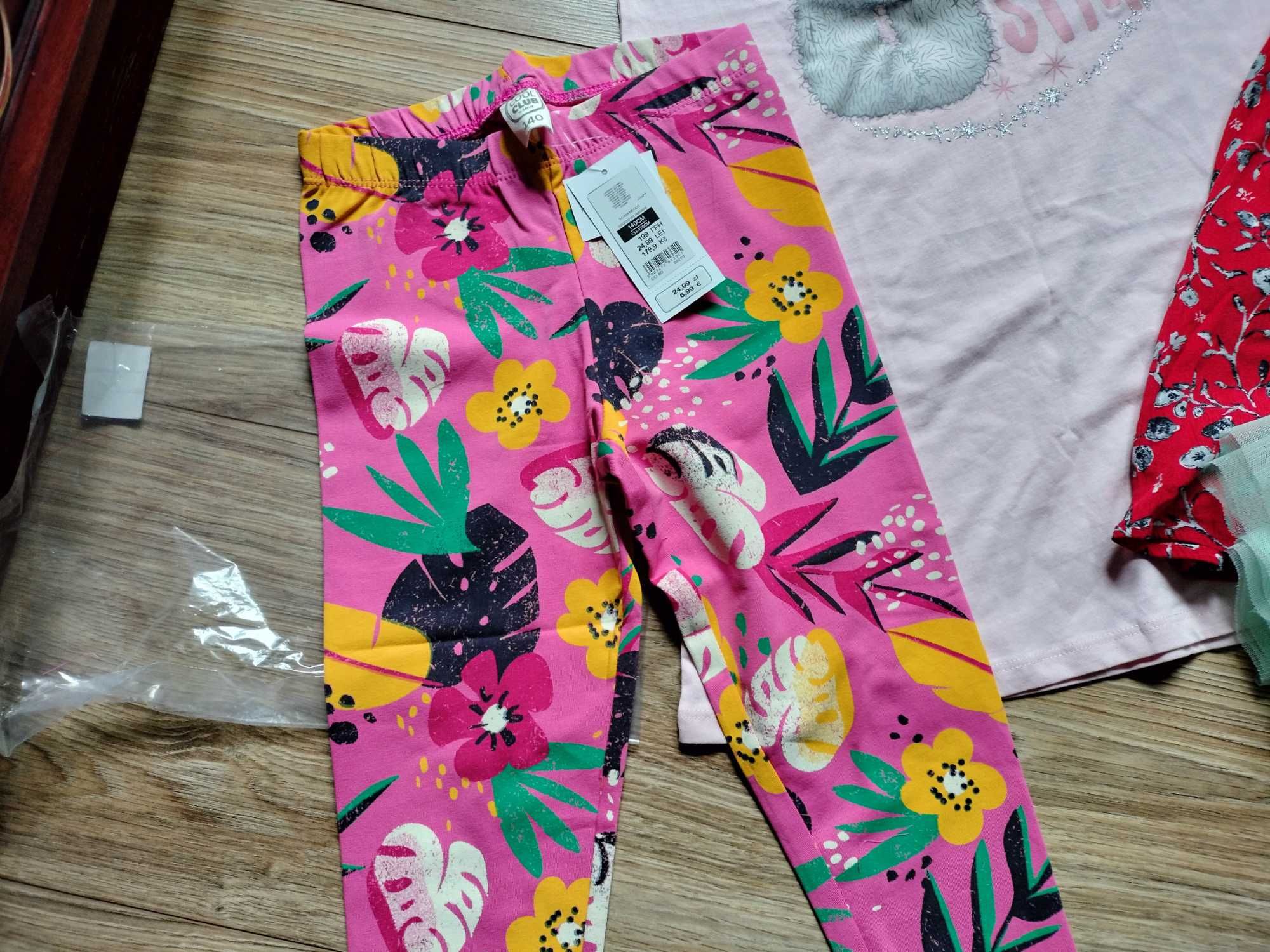 H&M Reserved sukienka Cool Club koszula nocna legginsy zestaw 134-140