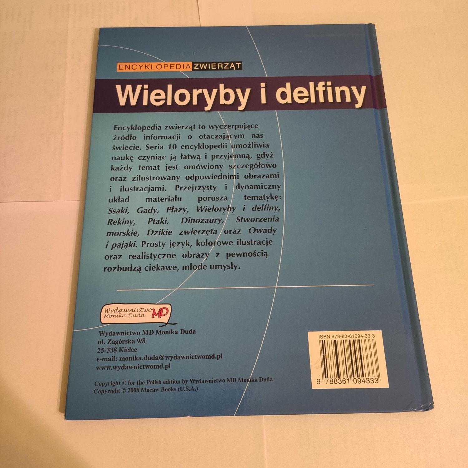 Encyklopedia zwierząt Wieloryby i delfiny