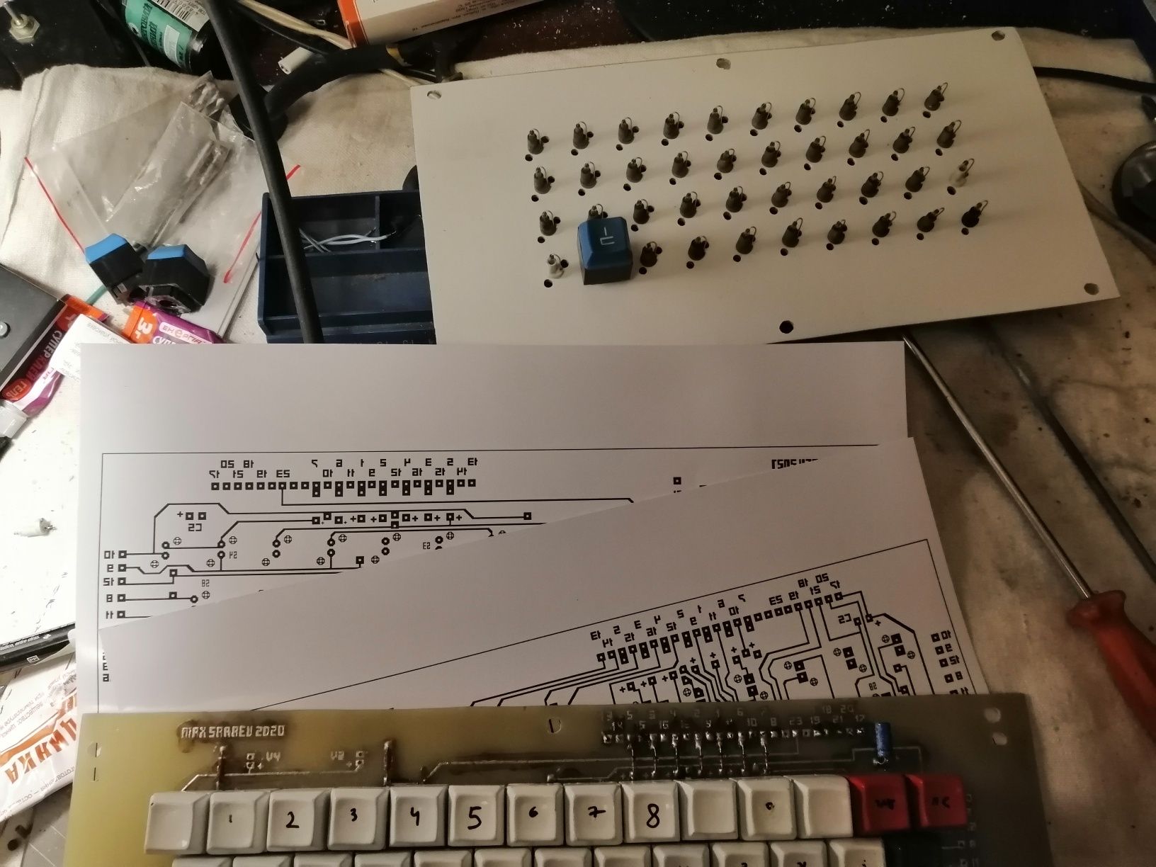 Клавиатура для ZX Spectrum и Радио 86 РК
